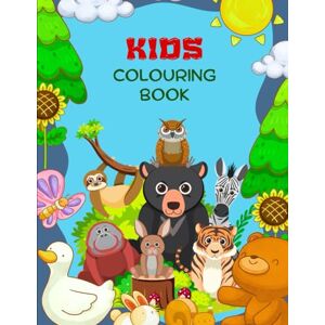 Somasundar, Mrs. Santhanalakshmi Animal Coloring Book for Kids Ages 3-8: 24 Fun & Easy Animal Outlines to Color – Lions, Cats, Elephants, and More! Somasundar, Mrs. Santhanalakshmi Animal Coloring Book for Kids Ages 3-8: 24 Fun & Easy Animal Outlines to Color – Lions, Cats, Elephants, and More!