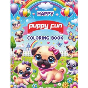 Rodger, Dee Baby Pugs & Cute Puppies Coloring Book: Easy, Kawaii-Style Line Art for Toddlers & Kids (Ages 3–8) Rodger, Dee Baby Pugs & Cute Puppies Coloring Book: Easy, Kawaii-Style Line Art for Toddlers & Kids (Ages 3–8)