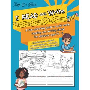 Ella, Miss De Miss De Ella's I Read and Write: A fun colouring book to build early reading and writing skills! For children aged 5 8 (I Read and Write Series: ... 2-6 and writing practise colouring books) Ella, Miss De Miss De Ella's I Read and Write: A fun colouring book to build early reading and writing skills! For children aged 5 8 (I Read and Write Series: ... 2-6 and writing practise colouring books)