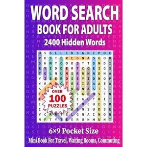 Press, Farewa Rssd Word Search Book for Adults: 100 Puzzles & 2,400 Words Mini Book for Travel Waiting Rooms Commuting ( 6×9 Pocket Size ) Press, Farewa Rssd Word Search Book for Adults: 100 Puzzles & 2,400 Words Mini Book for Travel Waiting Rooms Commuting ( 6×9 Pocket Size )
