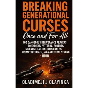 Olayinka, Oladimeji J BREAKING GENERATIONAL CURSES ONCE AND FOR ALL: 400 DANGEROUS DELIVERANCE PRAYERS TO END EVIL PATTERN S, POVERTY, SICKNESS, FAILURE, BARRENNESS, PREMATURE DEATH, AND ANCESTRAL STRONGHOLDS Olayinka, Oladimeji J BREAKING GENERATIONAL CURSES ONCE AND FOR ALL: 400 DANGEROUS DELIVERANCE PRAYERS TO END EVIL PATTERN S, POVERTY, SICKNESS, FAILURE, BARRENNESS, PREMATURE DEATH, AND ANCESTRAL STRONGHOLDS