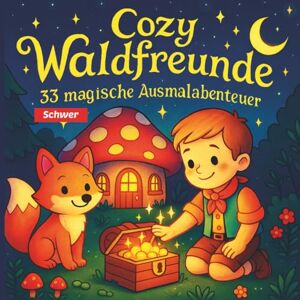 Verlag, ARTALANTA Cozy Waldfreunde Malbuch: 33 magische Ausmalabenteuer über Freundschaft, Mut und Waldgeheimnisse + wertvolle Lebensweisheiten (ARTALANTA Cozy Kids) Verlag, ARTALANTA Cozy Waldfreunde Malbuch: 33 magische Ausmalabenteuer über Freundschaft, Mut und Waldgeheimnisse + wertvolle Lebensweisheiten (ARTALANTA Cozy Kids)