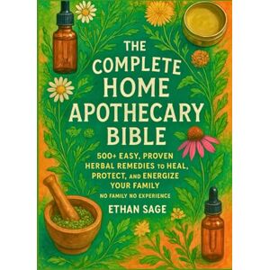 SAGE, ETHAN The complete Home Apothecary Bible: 500+ Easy, Proven Herbal Remedies to Heal, Protect, and Energize Your Family No Family No Experience. SAGE, ETHAN The complete Home Apothecary Bible: 500+ Easy, Proven Herbal Remedies to Heal, Protect, and Energize Your Family No Family No Experience.