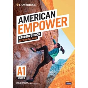 Doff, Adrian American Empower Starter/A1 Student’s Book with Digital Pack (Cambridge English Empower) Doff, Adrian American Empower Starter/A1 Student’s Book with Digital Pack (Cambridge English Empower)