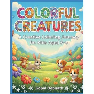 Debnath, Mr Gopal Colorful Creatures: A Fun Animal Adventure: A Creative Coloring Journey for Kids Aged 3-6 Debnath, Mr Gopal Colorful Creatures: A Fun Animal Adventure: A Creative Coloring Journey for Kids Aged 3-6
