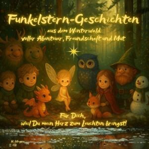 Wagner, Heike Funkelstern-Geschichten aus dem Winterwald: voller Abenteuer, Freundschaft und Mut für Dich, weil Du mein Herz zum Leuchten bringst! Wagner, Heike Funkelstern-Geschichten aus dem Winterwald: voller Abenteuer, Freundschaft und Mut für Dich, weil Du mein Herz zum Leuchten bringst!