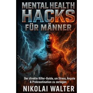 Walter, Nikolai Mental Health Hacks für Männer: Praktische Mental-Hacks für Fokus, Stärke und ein unzerstörbares Mindset“ Walter, Nikolai Mental Health Hacks für Männer: Praktische Mental-Hacks für Fokus, Stärke und ein unzerstörbares Mindset“