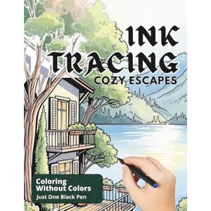 Nest, Two Hearts Cozy Escapes Stress Relief Ink Tracing Coloring Book: Fill The White Lines With One Black Pen To Reveal Peaceful Scenes For Teens And Adults (Ink Bliss Reverse Coloring Books (Color Version)) Nest, Two Hearts Cozy Escapes Stress Relief Ink Tracing Coloring Book: Fill The White Lines With One Black Pen To Reveal Peaceful Scenes For Teens And Adults (Ink Bliss Reverse Coloring Books (Color Version))