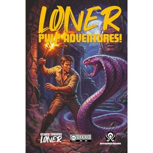 Bisceglie, Roberto Loner: Pulp Adventures!: A Geared Towards Loner Game of action and mysteries Bisceglie, Roberto Loner: Pulp Adventures!: A Geared Towards Loner Game of action and mysteries