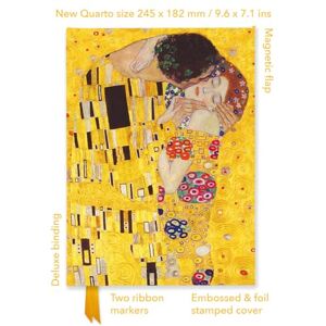 Gustav Klimt: The Kiss (Foiled Quarto Journal) (Flame Tree Quarto Notebook) Gustav Klimt: The Kiss (Foiled Quarto Journal) (Flame Tree Quarto Notebook)