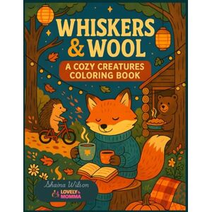 Wilson Whiskers & Wool: A Cozy Creature Coloring Book Wilson Whiskers & Wool: A Cozy Creature Coloring Book