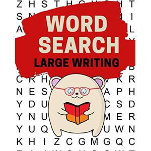 Journals, Getelan Word Search Large Writing: Word Search Adult Large Writing Journals, Getelan Word Search Large Writing: Word Search Adult Large Writing