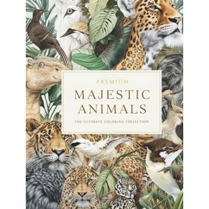 TRADE, TK Majestic Animals Collection – Volume One: 150 Detailed Animal Portraits for Relaxation, Stress Relief & Creative Focus (The Majestic Animals Coloring Collection) TRADE, TK Majestic Animals Collection – Volume One: 150 Detailed Animal Portraits for Relaxation, Stress Relief & Creative Focus (The Majestic Animals Coloring Collection)