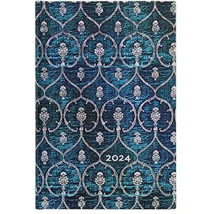 Paperblanks 12-Month Calendar 2024 Velvet Blue Horizontal Mini (95 × 140 mm) Paperblanks 12-Month Calendar 2024 Velvet Blue Horizontal Mini (95 × 140 mm)