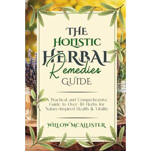 McAllister, Willow The Holistic Herbal Remedies Guide: A Practical and Comprehensive Guide to Over 40 Herbs for Nature-Inspired Health & Vitality McAllister, Willow The Holistic Herbal Remedies Guide: A Practical and Comprehensive Guide to Over 40 Herbs for Nature-Inspired Health & Vitality