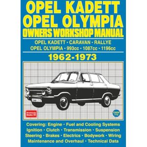 Autobooks Ltd OPEL KADETT OPEL OLYMPIA OWNERS WORKSHOP MANUAL 1962-1973 Autobooks Ltd OPEL KADETT OPEL OLYMPIA OWNERS WORKSHOP MANUAL 1962-1973
