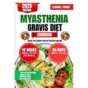 Bowen, Florence J Myasthenia Gravis Diet Cookbook 2025: Meals That Support Muscle Function Naturally (The Beginner’s Healthy Cooking Series by Florence J Bowen) Bowen, Florence J Myasthenia Gravis Diet Cookbook 2025: Meals That Support Muscle Function Naturally (The Beginner’s Healthy Cooking Series by Florence J Bowen)