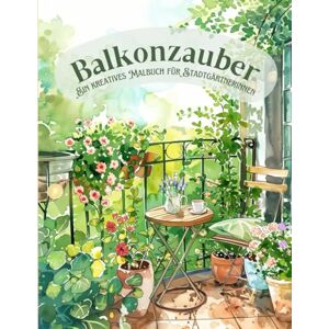 Publishing, Exquisite Balkonzauber – Stadtgarten-Ausmalbuch für Erwachsene: 40 liebevolle Balkon- und Gartenmotive zum Ausmalen für kreative Auszeiten: Für Entspannung, Achtsamkeit und Pflanzenfreude mitten in der Stadt Publishing, Exquisite Balkonzauber – Stadtgarten-Ausmalbuch für Erwachsene: 40 liebevolle Balkon- und Gartenmotive zum Ausmalen für kreative Auszeiten: Für Entspannung, Achtsamkeit und Pflanzenfreude mitten in der Stadt