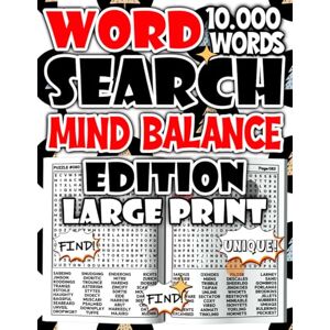 Salvatore, Modo Word Search Mind Balance Edition 10,000 Words for Harmony and Focus Salvatore, Modo Word Search Mind Balance Edition 10,000 Words for Harmony and Focus