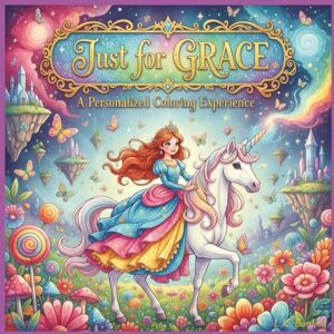 Bunting, L.K. Just for Grace: A Personalized Coloring Experience: 50 total coloring pages 28 coloring pages featuring Grace's name 22 coloring pages themed for girls (Personalized Coloring Book Series) Bunting, L.K. Just for Grace: A Personalized Coloring Experience: 50 total coloring pages 28 coloring pages featuring Grace's name 22 coloring pages themed for girls (Personalized Coloring Book Series)