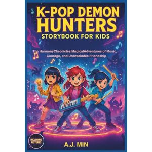 MIN, A.J. K-Pop Demon Hunters Storybook for kids: The Harmony Chronicles: Magical Adventures of Music, Courage, and Unbreakable Friendship (Including Pictures) MIN, A.J. K-Pop Demon Hunters Storybook for kids: The Harmony Chronicles: Magical Adventures of Music, Courage, and Unbreakable Friendship (Including Pictures)