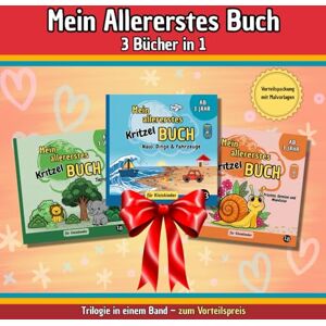 Lexibrain Mein erstes Kritzel Malbuch – Trilogie: 3 Bücher in 1: Sammelband der Serie "Mein erstes Kritzelbuch" – Kritzelspaß & Malspaß für Kinder Lexibrain Mein erstes Kritzel Malbuch – Trilogie: 3 Bücher in 1: Sammelband der Serie "Mein erstes Kritzelbuch" – Kritzelspaß & Malspaß für Kinder