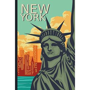 Journals, Terrence Travel New York: Travel Journal, Notebook, Diary Vintage Postcard Style 110 Ruled Recycled Pages Journals, Terrence Travel New York: Travel Journal, Notebook, Diary Vintage Postcard Style 110 Ruled Recycled Pages