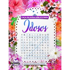 Manu, Edward Afrifa CAÇA-PALAVRAS BÍBLICO PARA IDOSOS: VERSÍCULOS DE INCENTIVO PARA OS IDOSOS: 100 puzzles extra grandes para aumentar a fé na velhice (Livros de puzzles com versículos bíblicos) Manu, Edward Afrifa CAÇA-PALAVRAS BÍBLICO PARA IDOSOS: VERSÍCULOS DE INCENTIVO PARA OS IDOSOS: 100 puzzles extra grandes para aumentar a fé na velhice (Livros de puzzles com versículos bíblicos)