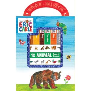 Phoenix World of Eric Carle, My First Library Animal Board Book Block 12-Book Set PI Kids Phoenix World of Eric Carle, My First Library Animal Board Book Block 12-Book Set PI Kids