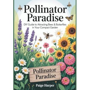 Harper, Paige Pollinator Paradise: DIY Guide to Attracting Bees & Butterflies in Your Compact Garden Harper, Paige Pollinator Paradise: DIY Guide to Attracting Bees & Butterflies in Your Compact Garden