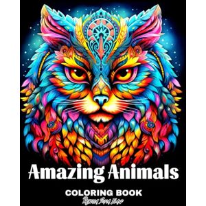 Eland, Rebecca Sofia Amazing Animals Coloring Book: Beautiful Designs for Adults Featuring Relaxing Mandala Animal Patterns, Animals in Flowers, and More for Mindfulness and Relaxation (The Amazing Coloring Collection) Eland, Rebecca Sofia Amazing Animals Coloring Book: Beautiful Designs for Adults Featuring Relaxing Mandala Animal Patterns, Animals in Flowers, and More for Mindfulness and Relaxation (The Amazing Coloring Collection)