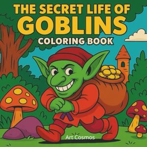 Cosmos, Art The Secret Life Of Goblins: A Coloring Book Cosmos, Art The Secret Life Of Goblins: A Coloring Book