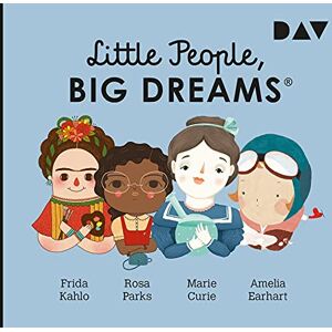 Sánchez Vegara, María Isabel Little People, Big Dreams® Teil 3: Frida Kahlo, Rosa Parks, Marie Curie, Amelia Earhart: Hörspiele mit Peter Lontzek, Dirk Petrick u.v.a. (1 CD) Sánchez Vegara, María Isabel Little People, Big Dreams® Teil 3: Frida Kahlo, Rosa Parks, Marie Curie, Amelia Earhart: Hörspiele mit Peter Lontzek, Dirk Petrick u.v.a. (1 CD)