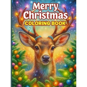 Studio, Tiny Learners Merry Christmas Coloring Book for Kids: 50 Adorable Holiday Illustrations Hardback Edition: Fun and Easy Christmas Coloring Pages for Children Ages 4–8. Santa, Elves, Winter Animals, Gifts & More Studio, Tiny Learners Merry Christmas Coloring Book for Kids: 50 Adorable Holiday Illustrations Hardback Edition: Fun and Easy Christmas Coloring Pages for Children Ages 4–8. Santa, Elves, Winter Animals, Gifts & More