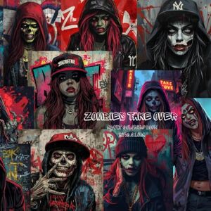 Lira, C. J. Zombie Take Over: Adult Coloring Book Lira, C. J. Zombie Take Over: Adult Coloring Book