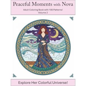 Sisters, SouthPaw Peaceful Moments with Nova: Adult Coloring Book with 100 Patterns! Volume 2: Explore Her Colorful Universe! (Nova's Universe of Color) Sisters, SouthPaw Peaceful Moments with Nova: Adult Coloring Book with 100 Patterns! Volume 2: Explore Her Colorful Universe! (Nova's Universe of Color)