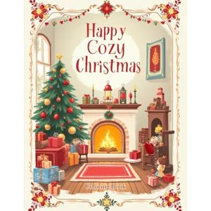PAOLILLO, ANDREIA MARQUES Happy Cozy Christmas: Christmas, Cozy Moments, Nostalgic and Relaxing, Coloring Book PAOLILLO, ANDREIA MARQUES Happy Cozy Christmas: Christmas, Cozy Moments, Nostalgic and Relaxing, Coloring Book