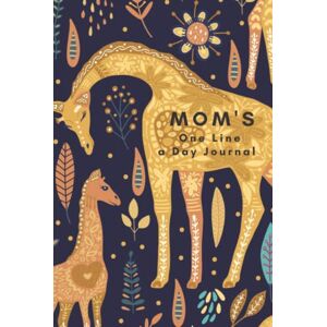 Journals, Bianca Mom's One Line A Day Journal: A Five-Year Memory Book, Diary, Notebook, 368 Lined Pages, Pretty Loving Giraffes Journals, Bianca Mom's One Line A Day Journal: A Five-Year Memory Book, Diary, Notebook, 368 Lined Pages, Pretty Loving Giraffes