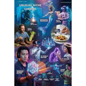 Zylliant, OldMan UNUSUAL NICHE CAREERS: How to Build Thriving Lives in Unconventional Fields—from Dungeon Masters to Space Lawyers Zylliant, OldMan UNUSUAL NICHE CAREERS: How to Build Thriving Lives in Unconventional Fields—from Dungeon Masters to Space Lawyers