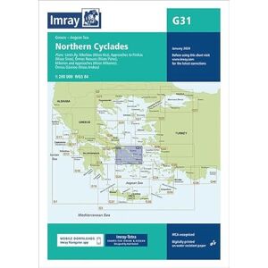 Imray Chart G31: Northern Cyclades (G Charts) Imray Chart G31: Northern Cyclades (G Charts)