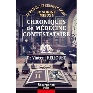 Vincent Chroniques de médecine contestataire Je pense librement donc je soigne mieux Tome 2 Vincent Chroniques de médecine contestataire Je pense librement donc je soigne mieux Tome 2