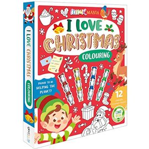 Igloo Books Ltd I Love Christmas Colouring (With Stackable Snowman Crayons) Igloo Books Ltd I Love Christmas Colouring (With Stackable Snowman Crayons)