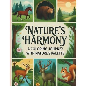 DOGHANYAN, SIMA NATURES HARMONY: A COLORING JOURNEY WITH NATURES PALETTE DOGHANYAN, SIMA NATURES HARMONY: A COLORING JOURNEY WITH NATURES PALETTE