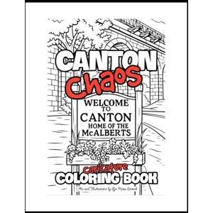 Emerick, Lyn Marie Canton Chaos Caricature Coloring Book Emerick, Lyn Marie Canton Chaos Caricature Coloring Book