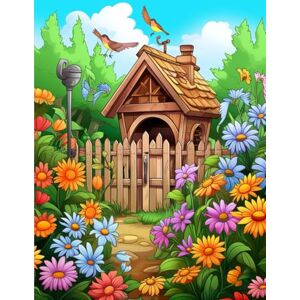 Santos, Nano Garden of Dreams: 500 Pages of Floral Coloring Fun kids or adults.: Hours of creative joy with detailed garden scenes. Santos, Nano Garden of Dreams: 500 Pages of Floral Coloring Fun kids or adults.: Hours of creative joy with detailed garden scenes.