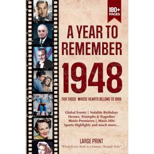 Zones, Wisdom A Year To Remember 1948 History Book: A Nostalgic Tribute for the Radio Babies with Heartfelt Memories of 1948 – An Ideal Gift for Birthdays, Anniversaries, and Special Occasions Zones, Wisdom A Year To Remember 1948 History Book: A Nostalgic Tribute for the Radio Babies with Heartfelt Memories of 1948 – An Ideal Gift for Birthdays, Anniversaries, and Special Occasions