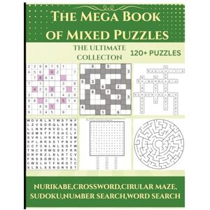 BOOKS, LUVZIN The Mega Book of Mixed Puzzles: 120+ Puzzles The Ultimate Collection: Mixed puzzle book for Adults Large Print 8 x 11 Inch Book Word Search,Print Edition (Mixed Puzzle Book Series) BOOKS, LUVZIN The Mega Book of Mixed Puzzles: 120+ Puzzles The Ultimate Collection: Mixed puzzle book for Adults Large Print 8 x 11 Inch Book Word Search,Print Edition (Mixed Puzzle Book Series)