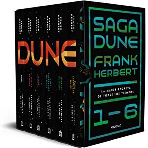 Herbert, Frank Estuche Saga Dune 1-6. La Mayor Epopeya de Todos Los Tiempos / Dune Saga Books 1-6. the Greatest Epic Adventure of All Time (Boxed Collection): La ... los tiempos / The Greatest Epic of All Time Herbert, Frank Estuche Saga Dune 1-6. La Mayor Epopeya de Todos Los Tiempos / Dune Saga Books 1-6. the Greatest Epic Adventure of All Time (Boxed Collection): La ... los tiempos / The Greatest Epic of All Time