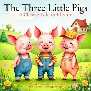 Jacobs, Joseph The Three Little Pigs: A Classic Tale in Rhyme (Illustrated) Jacobs, Joseph The Three Little Pigs: A Classic Tale in Rhyme (Illustrated)