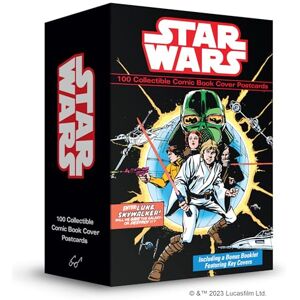 LucasFilm Ltd. Star Wars 100 Collectible Comic Book Cover Postcards LucasFilm Ltd. Star Wars 100 Collectible Comic Book Cover Postcards